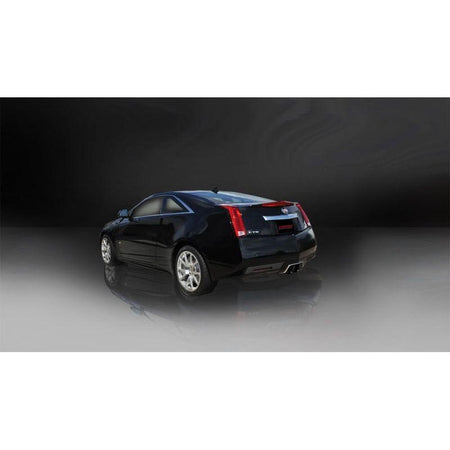 Corsa 11-13 Cadillac CTS Coupe V 6.2L V8 Black Sport Axle-Back Exhaust - NP Motorsports