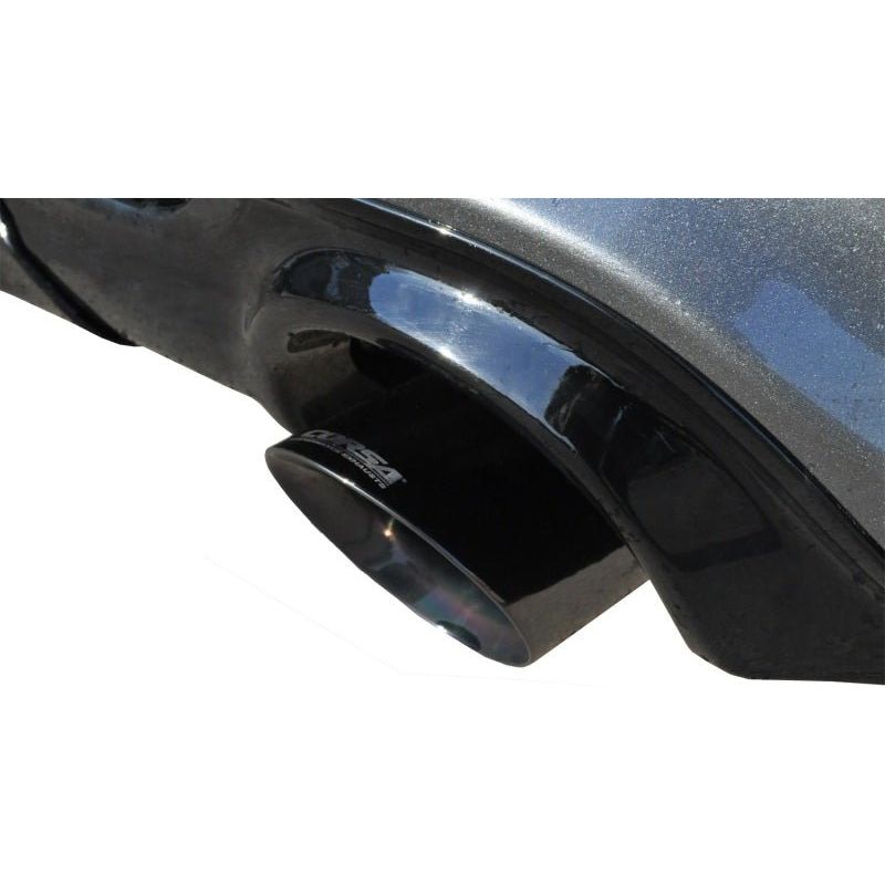 Corsa 12-14 Jeep Grand Cherokee 6.4L V8 Black Sport Cat-Back Exhaust - NP Motorsports