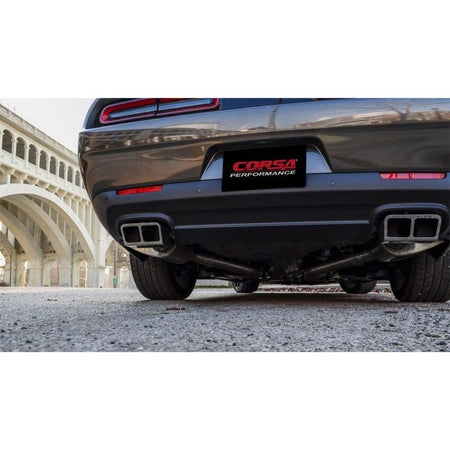 Corsa 15-16 Dodge Challenger SRT / Scat Pack / R/T 6.4L Polished Xtreme Cat-Back Exhaust - NP Motorsports