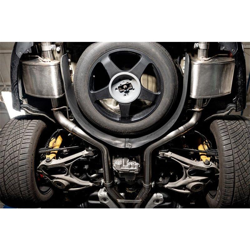 Corsa 18-22 Dodge Durango SRT 392 Cat-Back 2.75in Dual Rear Exit Sport 4.5in Black PVD Tips - NP Motorsports