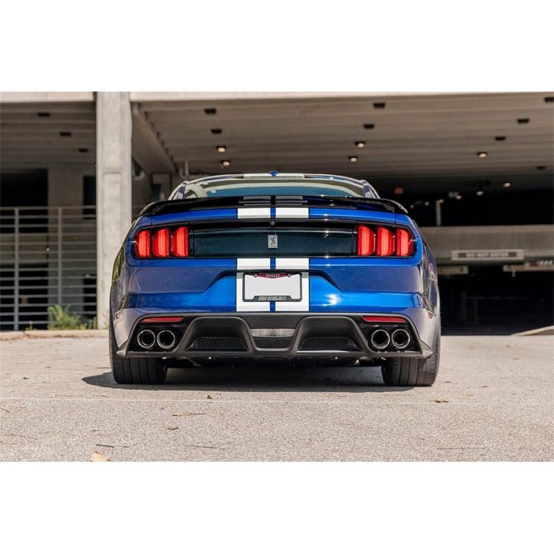 Corsa 2015-2020 Ford Mustang GT350/R 5.2L V8 Dual Rear Cat-Back- Stainless Dual Rear Exit - NP Motorsports