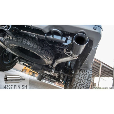 Corsa 2017 Ford F-150 Raptor 3.5L Sport Cat-Back Dual Rear Exit w/ 5in Satin Polished Tip - NP Motorsports