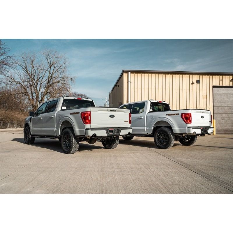 Corsa 2021-2023 Ford F-150 SuperCrew/5.5ft Bed 3.5L V6 Sport Cat-Back Dual Rear Exit-Black PVD - NP Motorsports