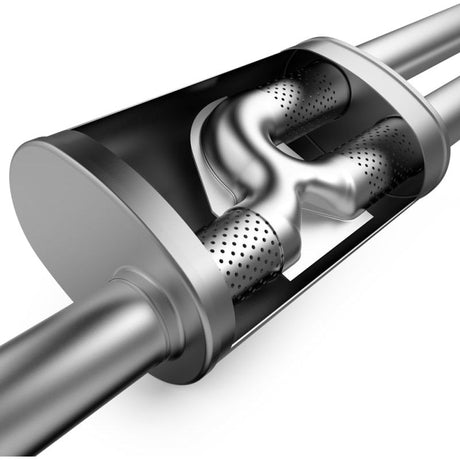 MagnaFlow 2018+ Jeep Wrangler 3.6L Dual Polished Tip Axle-Back Exhaust