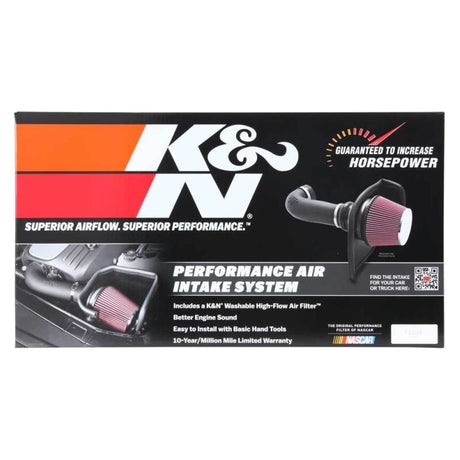 K&N 19-20 Jeep Cherokee L4-2.4L Performance Air Intake Kit