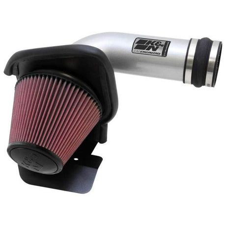 K&N 11 Ford Taurus SHO 3.5L V6 Silver Typhoon Cold Air Intake