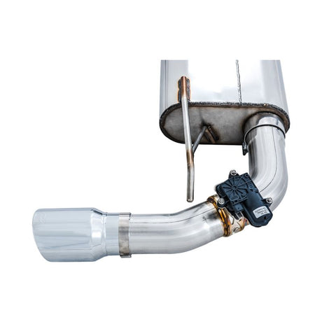 AWE Tuning Ford Focus RS SwitchPath Cat-back Exhaust - Chrome Silver Tips