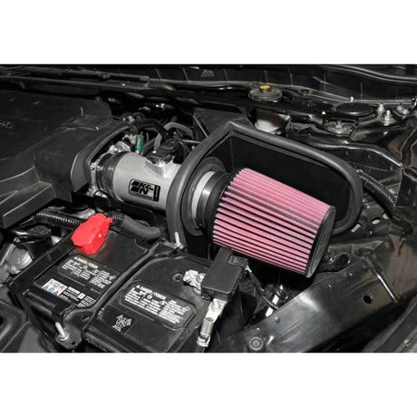 K&N 13-14 Honda Accord 3.5L V6 69 Series Typhoon Air Intake System - Silver Cold Air Intake Kit