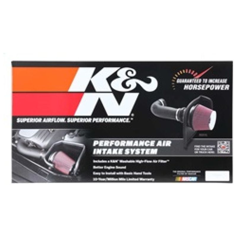 K&N 63 Series Aircharger Performance Intake Kit Chevy/GMC 14-15 Silverado/Sierra 1500 5.3L/6.2L V8