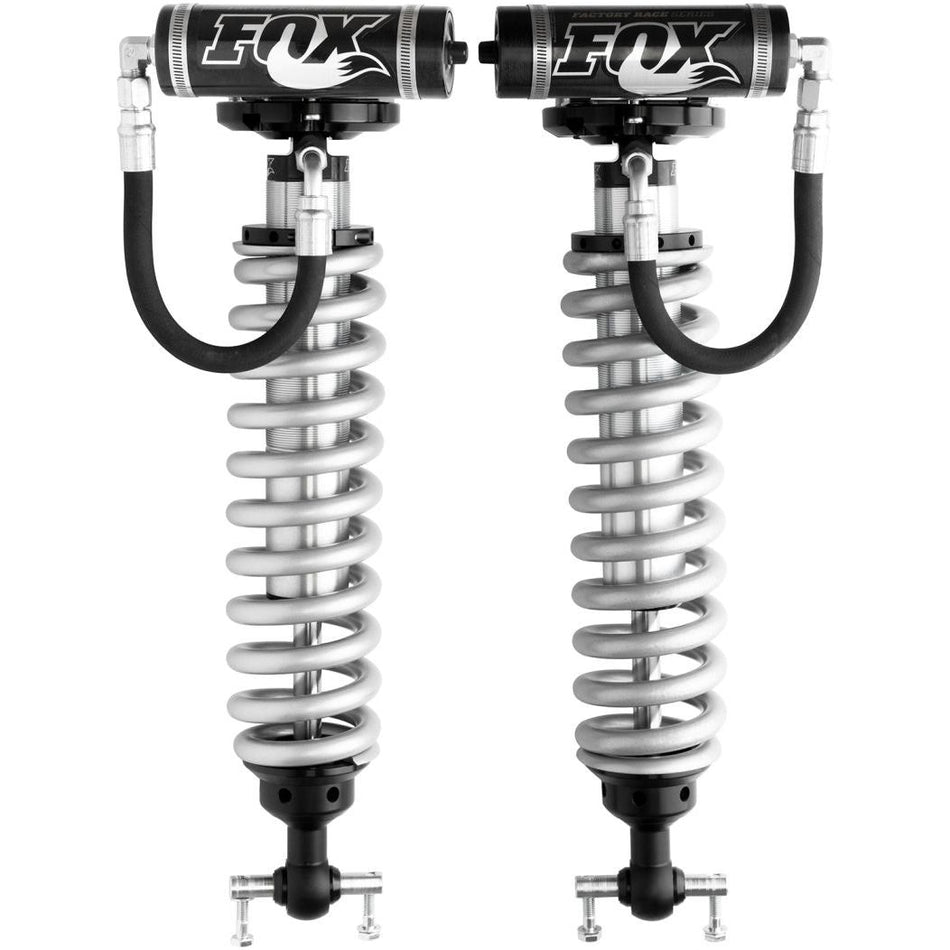 Fox 07+ Chevy 1500 2.5 Factory Series 4.4in. Remote Reservoir Coilover Shock Set / 0-2in. Lift - NP Motorsports