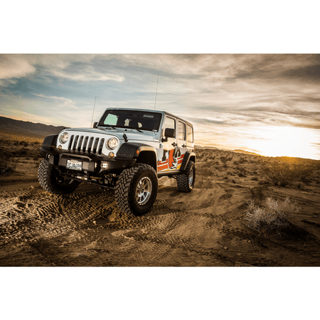 Fox 07+ Jeep JK 2.0 Performance Series 9.6in. Smooth Body Remote Res. Rear Shock / 1.5-3.5in. Lift - NP Motorsports