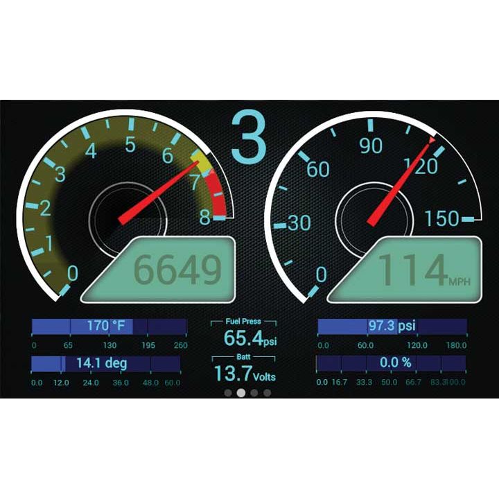 Holley EFI Digital Dash Gauges 553-106 - NP Motorsports