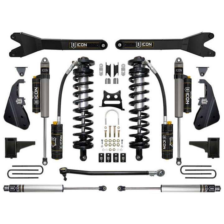 ICON 2017+ Ford F250/F350 4-5.5in Stage 5 Coilover Conversion System w/ Radius Arm - NP Motorsports
