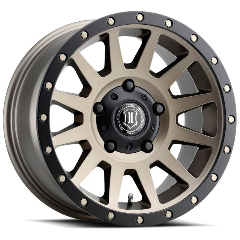 ICON Compression 17x8.5 5x150 25mm Offset 5.75in BS 110.1mm Bore Bronze Wheel - NP Motorsports