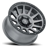 ICON Compression 17x8.5 6x5.5 0mm Offset 4.75in BS 106.1mm Bore Titanium Wheel - NP Motorsports