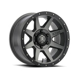 ICON Rebound 17x8.5 5x150 25mm Offset 5.75in BS 110.1mm Bore Titanium Wheel - NP Motorsports