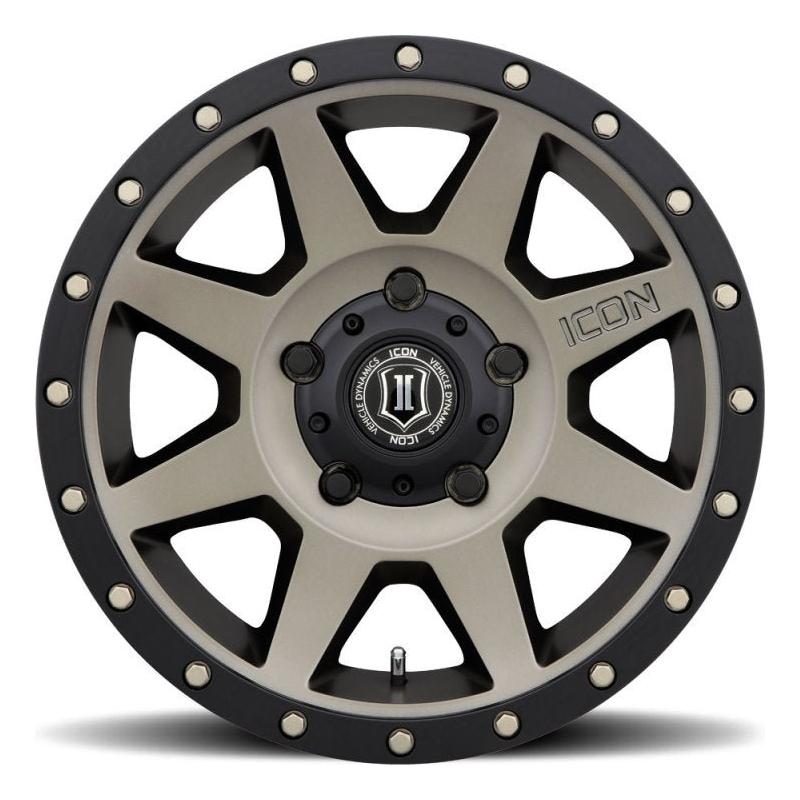 ICON Rebound 18x9 5x150 25mm Offset 6in BS 110.1mm Bore Bronze Wheel - NP Motorsports