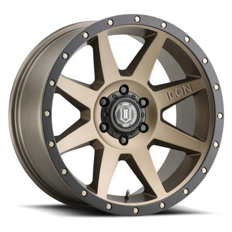 ICON Rebound 20x9 6x5.5 0mm Offset 5in BS Bronze Wheel - NP Motorsports