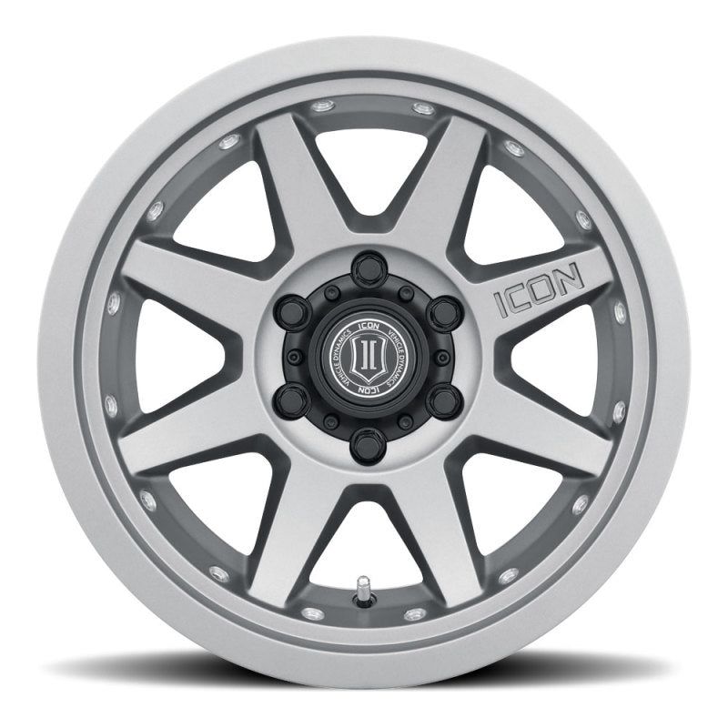 ICON Rebound Pro 17x8.5 5x4.5 0mm Offset 4.75in BS 71.5mm Bore Titanium Wheel - NP Motorsports