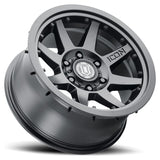 ICON Rebound Pro 17x8.5 5x5 -6mm Offset 4.5in BS 71.5mm Bore Satin Black Wheel - NP Motorsports