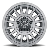 ICON Recon SLX 17x8.5 5x4.5 0mm Offset 4.75in BS 71.5mm Bore Charcoal Wheel - NP Motorsports