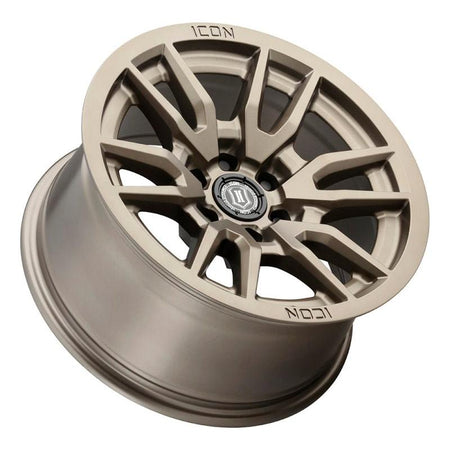 ICON Vector 6 17x8.5 6x5.5 0mm Offset 4.75in BS 106.1mm Bore Bronze Wheel - NP Motorsports