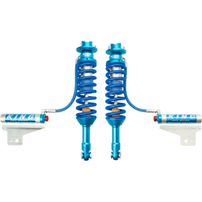 King Shocks 10-14 Ford F150 Raptor 4WD Front 3.0 Dia Remote Reservoir Coilover w/Adjuster (Pair) - NP Motorsports