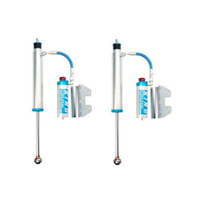 King Shocks 2007+ Toyota Tundra Rear 2.5 Dia Remote Reservoir Shock w/Adjuster (Pair) - NP Motorsports