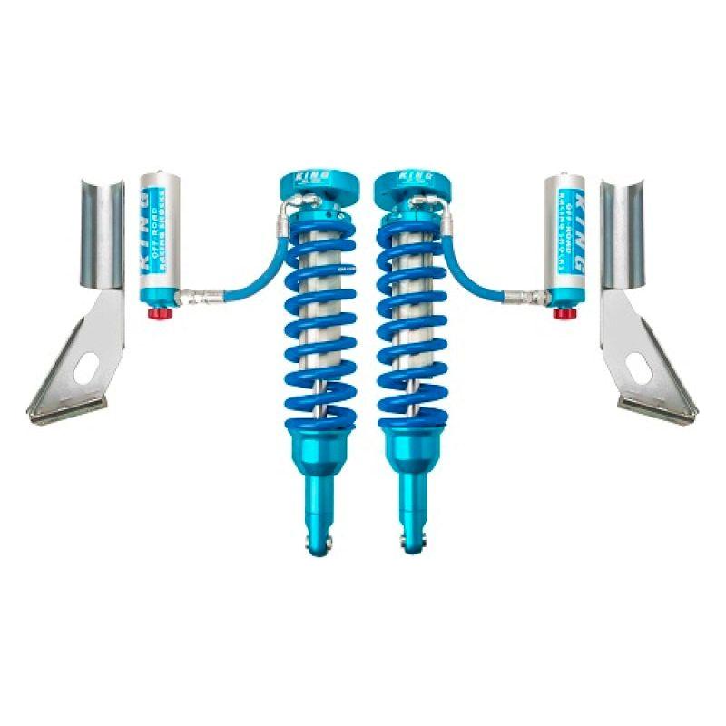 King Shocks 2010+ Toyota FJ Front 2.5 Dia Coilover Remote Reservoir Shock w/Adjuster (Pair) - NP Motorsports