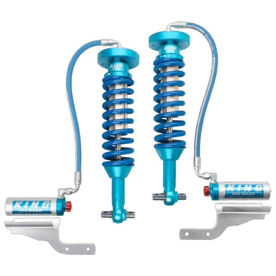 King Shocks 2015+ Ford F150 2WD Front 2.5 Dia Remote Reservoir Coilover w/Adjuster (Pair) - NP Motorsports