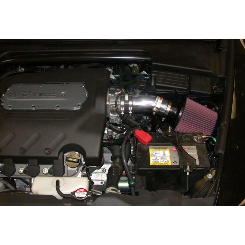 K&N 04 Acura TL Silver Typhoon Short Ram Intake - NP Motorsports