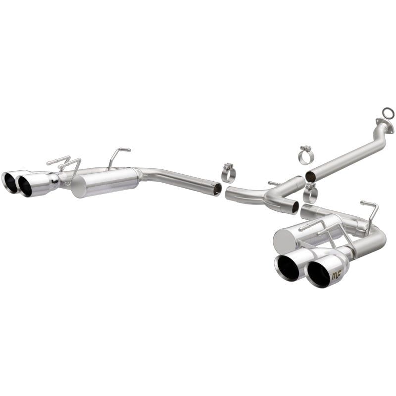 MagnaFlow 18-19 Toyota Camry XSE 2.5L (FWD) Street Series Cat-Back Exhaust w/4in Polished Quad Tips - NP Motorsports