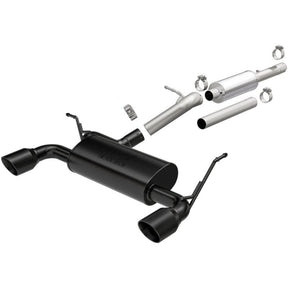 MagnaFlow 2018+ Jeep Wrangler 3.6L 409 SS Dual Split Rear Exit Black Tips Cat-Back Exhaust - NP Motorsports