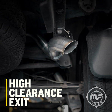 MagnaFlow 2021 Ford Bronco Overland Series Cat-Back Exhaust w/ Single Straight Driver Exit- No Tip - NP Motorsports