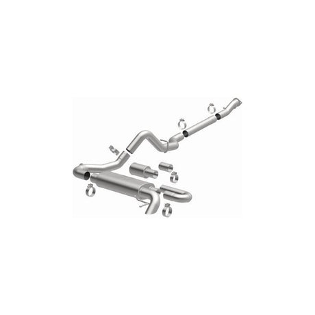 MagnaFlow 2021 Ford Bronco Overland Series Cat-Back Exhaust w/ Single Straight Driver Exit- No Tip - NP Motorsports