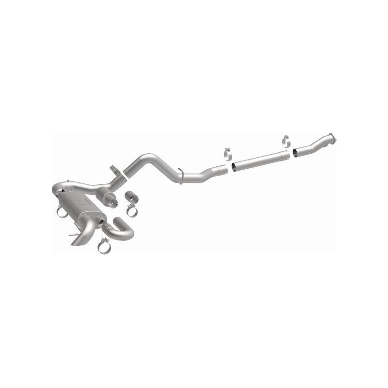 MagnaFlow 2021 Ford Bronco Overland Series Cat-Back Exhaust w/ Single Straight Driver Exit- No Tip - NP Motorsports