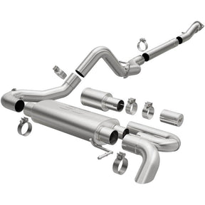 MagnaFlow 2021 Ford Bronco Overland Series Cat-Back Exhaust w/ Single Straight Driver Exit- No Tip - NP Motorsports