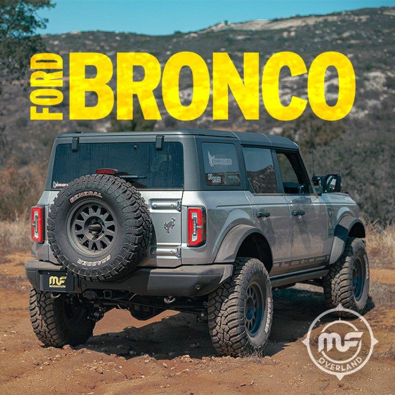 Magnaflow 21-22 Ford Bronco L4 2.3L Overland Series Cat-Back Exhaust - NP Motorsports