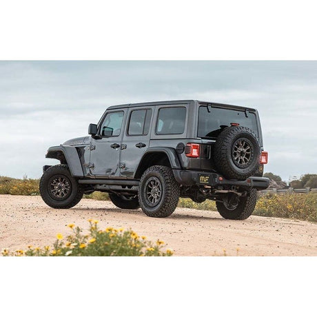MagnaFlow 21-22 Jeep Wrangler V8 6.4L Street Series Cat-Back Exhaust w/ Black Tips - NP Motorsports