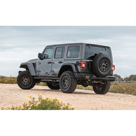 MagnaFlow 21-22 Jeep Wrangler V8 6.4L Street Series Cat-Back Exhaust w/ Black Tips - NP Motorsports