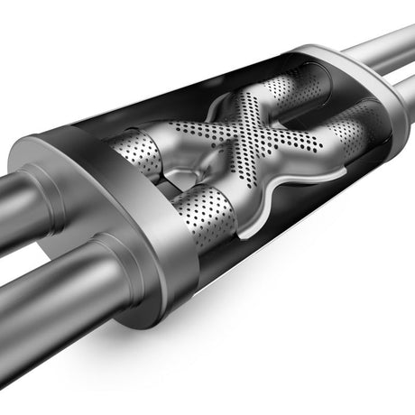 MagnaFlow Cat-Back 10-15 Toyota Tundra SC LB / CC SB 4.6L/5.7L V8 SS 2.5 Dual Split Rear 4in Tip - NP Motorsports