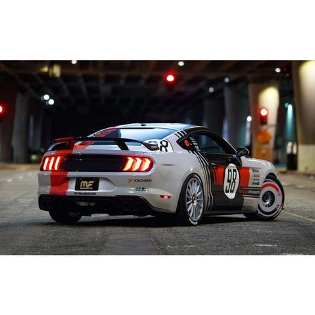 MagnaFlow Cat-Back Competition Exhaust 18-19 Kia Stinger L4-2.0LGAS Quad 2.5in Stainless Tips - NP Motorsports