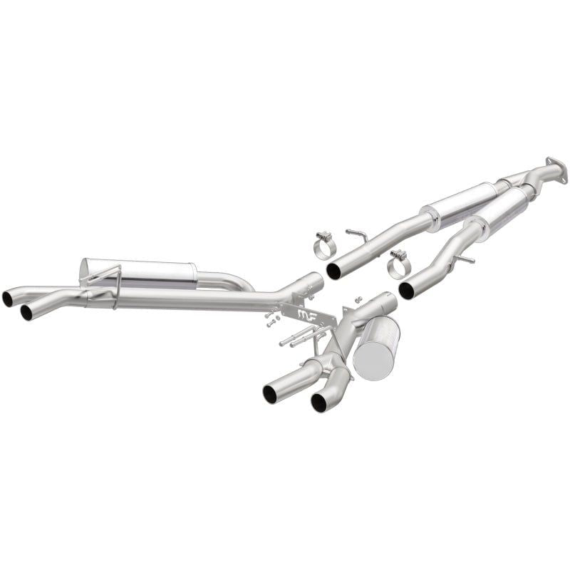 MagnaFlow Cat-Back Competition Exhaust 18-19 Kia Stinger L4-2.0LGAS Quad 2.5in Stainless Tips - NP Motorsports