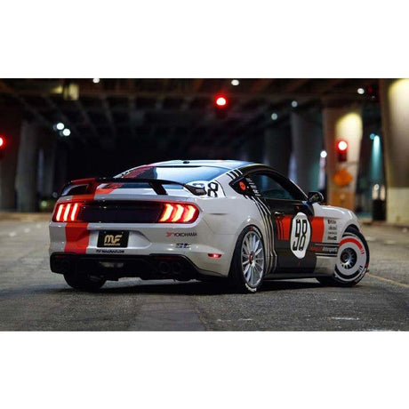 MagnaFlow Cat-Back Competition Exhaust 18-19 Kia Stinger L4-2.0LGAS Quad 2.5in Stainless Tips - NP Motorsports