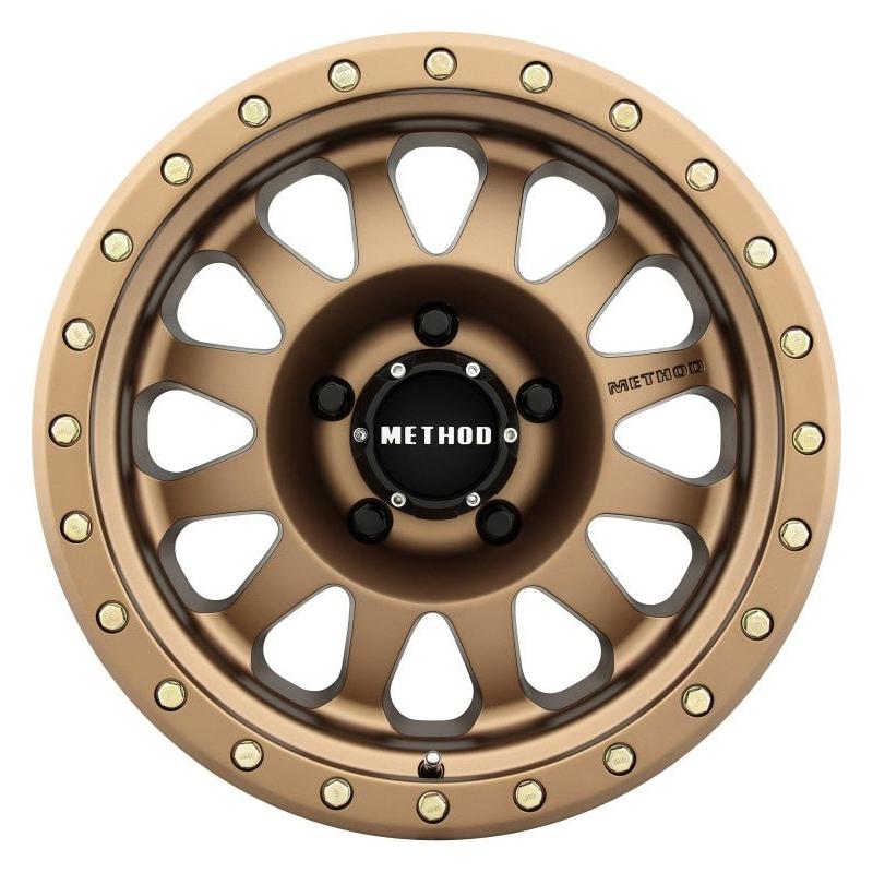 Method MR304 Double Standard 15x8 -24mm Offset 5x4.5 83mm CB Method Bronze Wheel - NP Motorsports