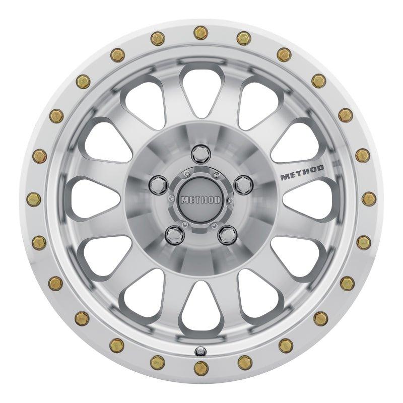 Method MR304 Double Standard 17x8.5 0mm Offset 5x5 94mm CB Machined/Clear Coat Wheel - NP Motorsports