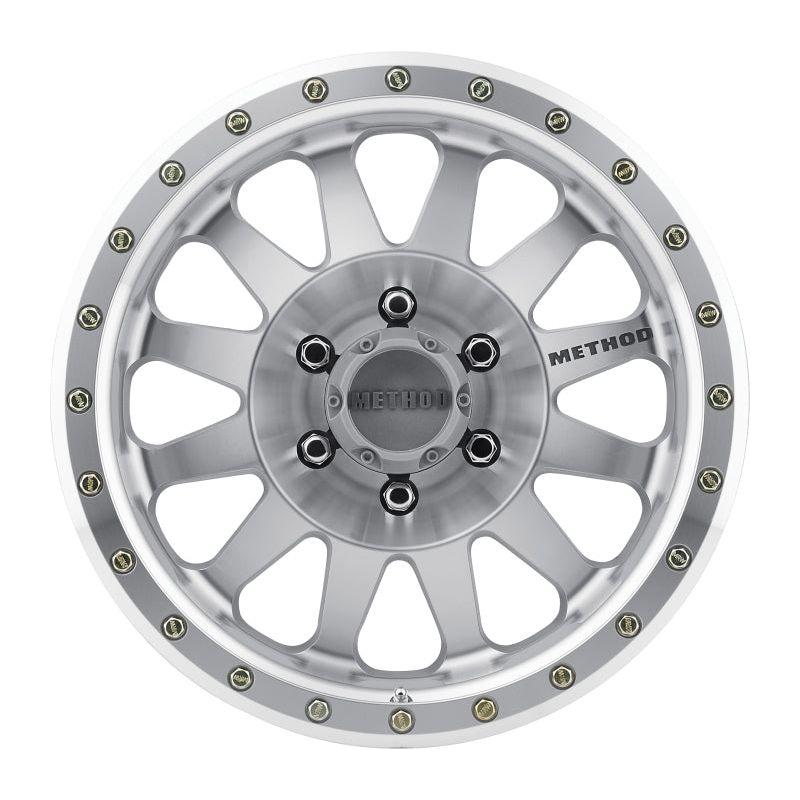 Method MR304 Double Standard 17x8.5 0mm Offset 6x135 94mm CB Machined/Clear Coat Wheel - NP Motorsports