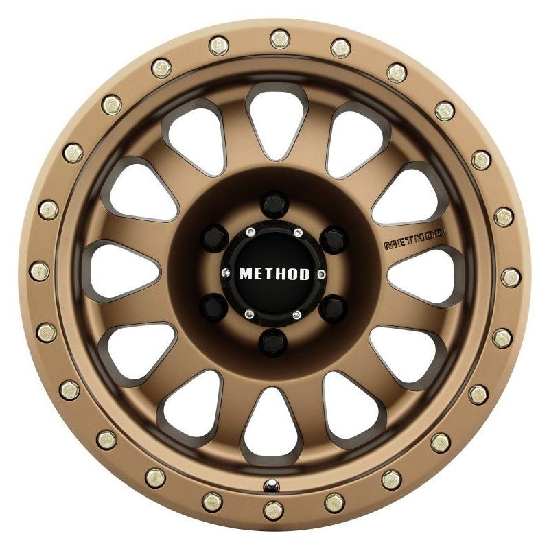 Method MR304 Double Standard 17x8.5 0mm Offset 6x135 94mm CB Method Bronze Wheel - NP Motorsports