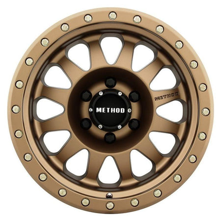 Method MR304 Double Standard 17x8.5 0mm Offset 6x135 94mm CB Method Bronze Wheel - NP Motorsports