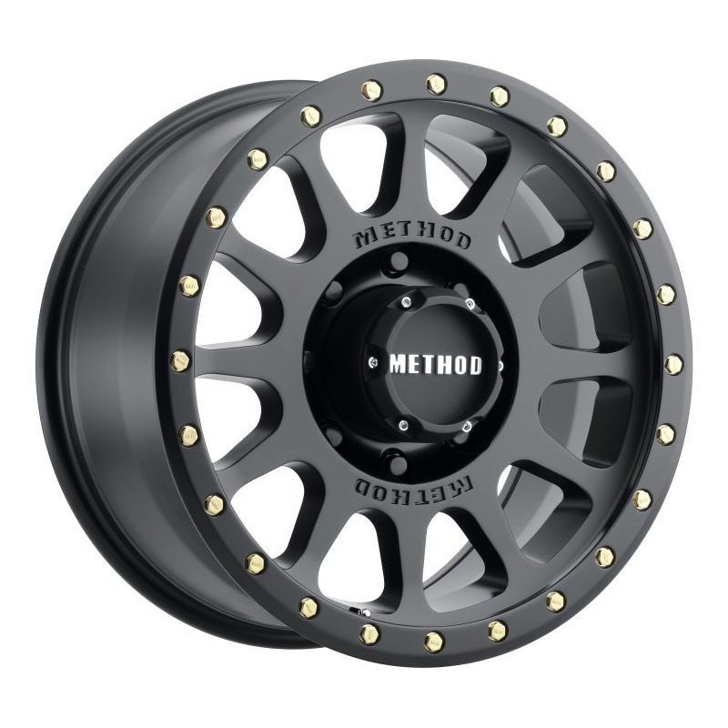 Method MR305 NV 16x8 0mm Offset 8x6.5 130.81mm CB Matte Black Wheel - NP Motorsports